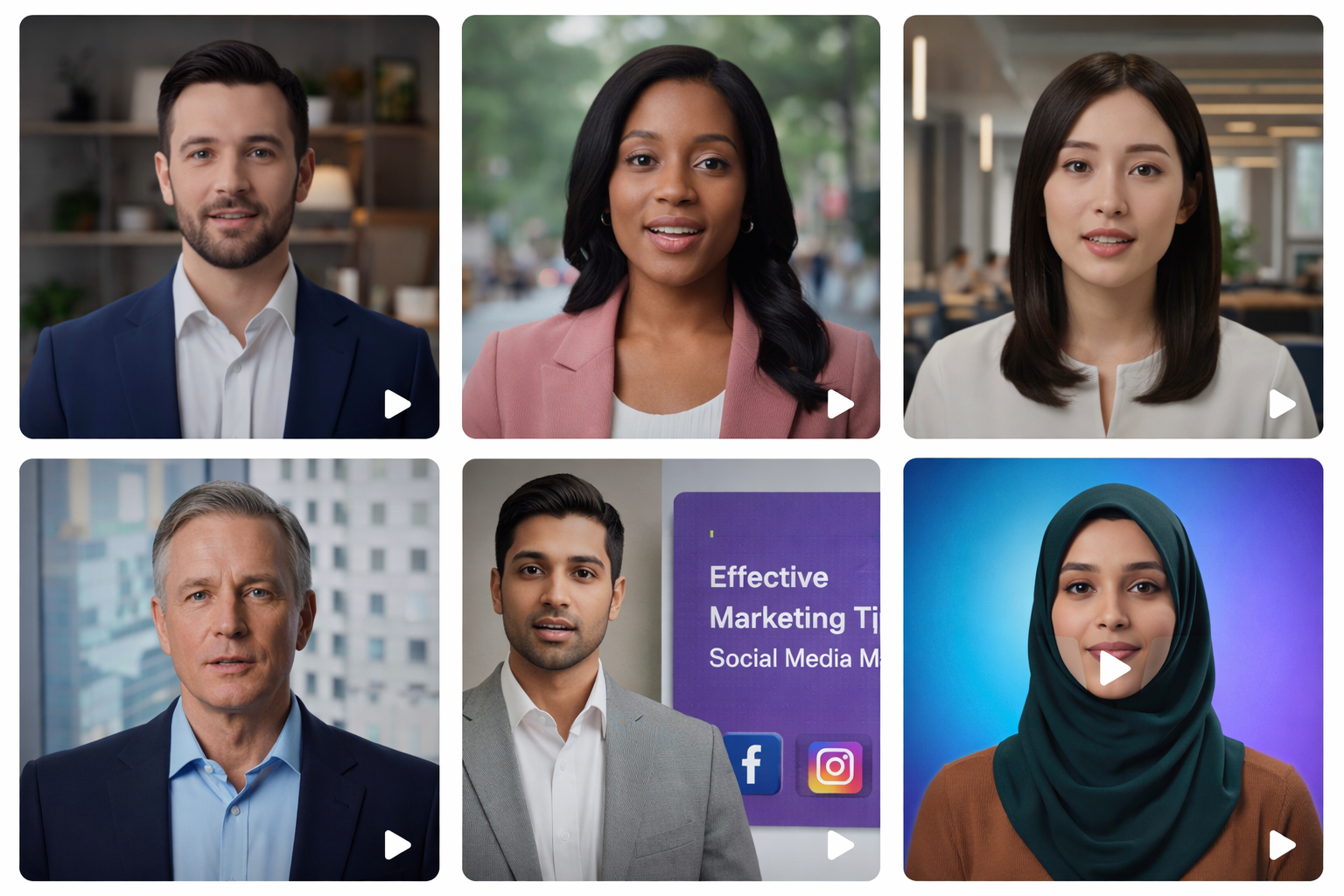 AI avatar előadók — professzionális videó generálás